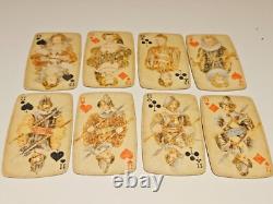 Antique Very Rare Collectible Pre Ww2 Era Set Of 52 Royal Playing Cards