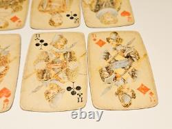 Antique Very Rare Collectible Pre Ww2 Era Set Of 52 Royal Playing Cards