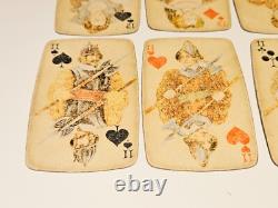 Antique Very Rare Collectible Pre Ww2 Era Set Of 52 Royal Playing Cards