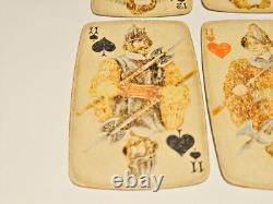Antique Very Rare Collectible Pre Ww2 Era Set Of 52 Royal Playing Cards