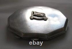 Antique Very Rare Rml S. S. Andes Ship England Powder Compact Royal Mail Lines