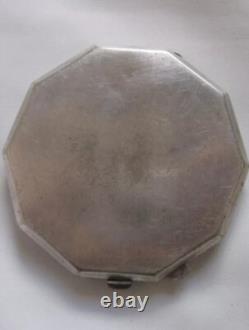 Antique Very Rare Rml S. S. Andes Ship England Powder Compact Royal Mail Lines