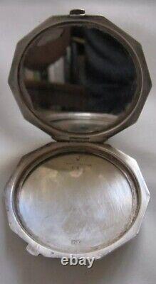 Antique Very Rare Rml S. S. Andes Ship England Powder Compact Royal Mail Lines
