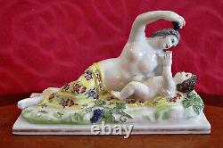 Antique Very Rare Royal Vienna Porcelain Figurine