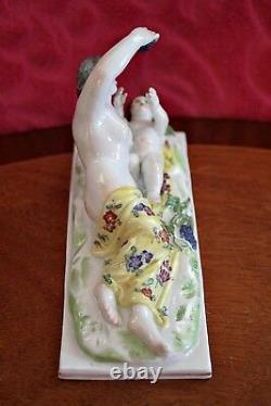 Antique Very Rare Royal Vienna Porcelain Figurine