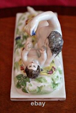 Antique Very Rare Royal Vienna Porcelain Figurine
