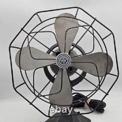Antique Vintage Royal Rochester Electric Fan VERY RARE Works Needs Repair Read
