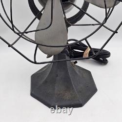 Antique Vintage Royal Rochester Electric Fan VERY RARE Works Needs Repair Read