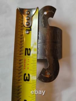 Arnold, Schwinn & Co. Royal Brass 1930's Head Badge Very Rare! NEEDS LOVE