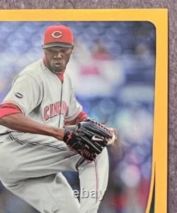 Aroldis Chapman 2011 Topps Bowman Chrome Orange REFRACTOR /25 SSP RC Very Rare