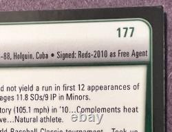 Aroldis Chapman 2011 Topps Bowman Chrome Orange REFRACTOR /25 SSP RC Very Rare
