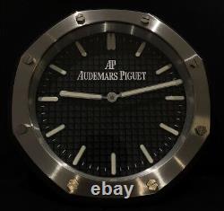 Audemars Piguet Office Wall Clock Black Dial Royal oak Not for Sale Very Rare YR