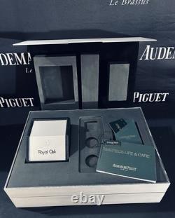 Audemars Piguet Royal Oak AP Watch Steel Box & Display VERY RARE COLLECTIBLE