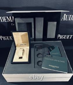 Audemars Piguet Royal Oak AP Watch Steel Box & Display VERY RARE COLLECTIBLE