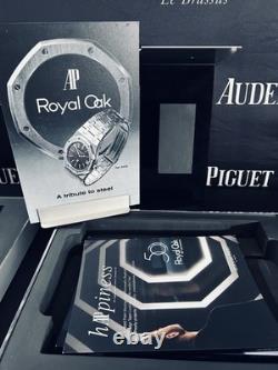 Audemars Piguet Royal Oak AP Watch Steel Box & Display VERY RARE COLLECTIBLE