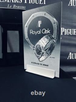Audemars Piguet Royal Oak AP Watch Steel Box & Display VERY RARE COLLECTIBLE Audemars Piguet Royal Oak AP Watch Steel Box & Display VERY RARE COLLECTIBLE