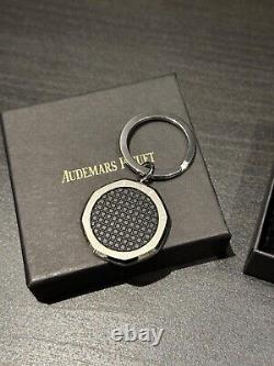 Audemars Piguet Royal Oak Black Keychain / Keyring Very Rare VIP Gift from AD