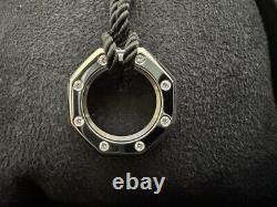 Authentic Very Rare Audemars Piguet Royal Oak Necklace White Gold Diamond Unused