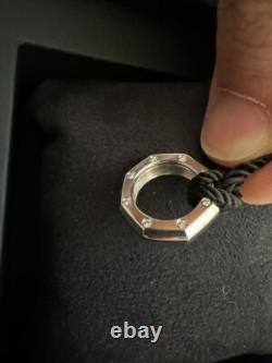 Authentic Very Rare Audemars Piguet Royal Oak Necklace White Gold Diamond Unused