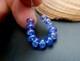 BEAUTIFUL VERY RARE AAAAA POLISHED 5.7-6.5mm ROYAL PURPLE BLUE TANZANITE BEADS