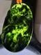 BURMESE JADIETE 125ct IMPERIAL OMPHACITE BLACK A GRADE JADEITE PENDANT VERY RARE