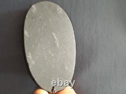 BURMESE JADIETE 125ct IMPERIAL OMPHACITE BLACK A GRADE JADEITE PENDANT VERY RARE