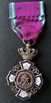 Belgian Congo / Belgium Very Rare Knight Medal of the Royal Order of the Lion