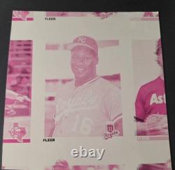Bo Jackson 1987 Fleer Very Rare Proof Card #369 Rookie RC MINT