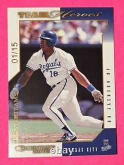 Bo Jackson? 2003 Donruss Team Heroes MASTER TEAM SET 01/15 SSP #241 VERY RARE