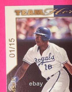 Bo Jackson? 2003 Donruss Team Heroes MASTER TEAM SET 01/15 SSP #241 VERY RARE