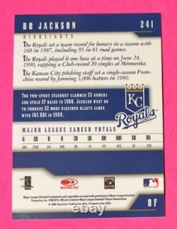 Bo Jackson? 2003 Donruss Team Heroes MASTER TEAM SET 01/15 SSP #241 VERY RARE