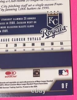 Bo Jackson? 2003 Donruss Team Heroes MASTER TEAM SET 01/15 SSP #241 VERY RARE