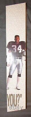 Bo Jackson Nike Poster Display box Royals Raiders VERY RARE Bo Knows