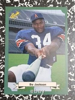 Bo Jackson RC SSP? 1987 CLASSIC #15 very RARE Auburn Raiders Royals HOF INVEST