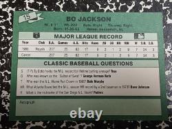 Bo Jackson RC SSP? 1987 CLASSIC #15 very RARE Auburn Raiders Royals HOF INVEST