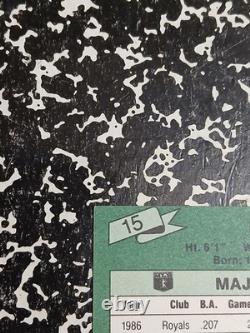 Bo Jackson RC SSP? 1987 CLASSIC #15 very RARE Auburn Raiders Royals HOF INVEST