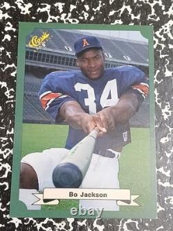 Bo Jackson RC SSP? 1987 CLASSIC #15 very RARE Auburn Raiders Royals HOF INVEST