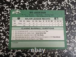 Bo Jackson RC SSP? 1987 CLASSIC #15 very RARE Auburn Raiders Royals HOF INVEST