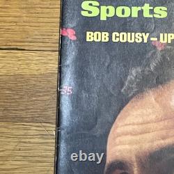 Bob Cousy 1970 VERY RARE NEWSSTAND Sports Illustrated Cincinnati Royals-Celtics
