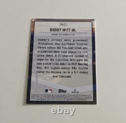 Bobby Witt Jr 2022 Topps Home Field Advantage SSP Very Rare RC Rookie