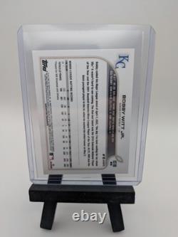 Bobby Witt Jr 2022 Topps Mini RC #US100 Image Variation SSP Very Rare! Royals