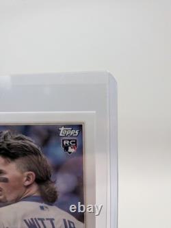 Bobby Witt Jr 2022 Topps Mini RC #US100 Image Variation SSP Very Rare! Royals