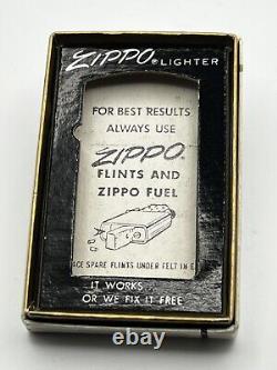 Brand New 1974 ZIPPO Lighter Slim Very Rare Obsolete HMS ARK ROYAL All Original