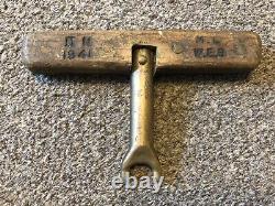 British Royal Navy Mills Grenade Base Plug Tool Ww2 Date 36 36m Army Very Rare