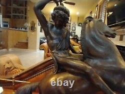 Bronze Sculpture By The Royal Worcester Foundry And Bernard Winskill Very Rare