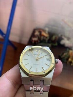 Bulova Royal Oak Automatic Vintage Swiss Men's watch Very Rare Two Tone