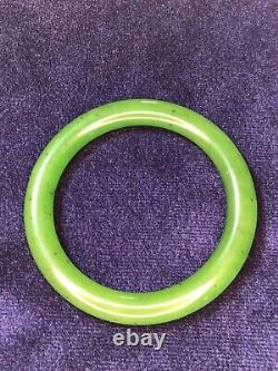 Burmese Imperial Jadeite? Jade Solid bangle very rare colour gem quality 165 Crt