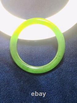 Burmese Imperial Jadeite? Jade Solid bangle very rare colour gem quality 165 Crt