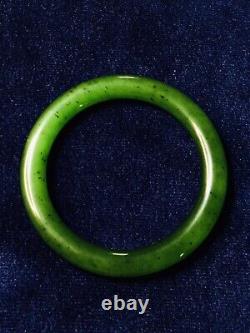 Burmese Imperial Jadeite? Jade Solid bangle very rare colour gem quality 165 Crt