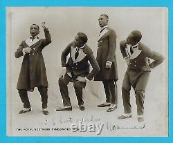 C. C. Rosemond Autographed 6x7 Photo Royal Southern Singers Very RARE
